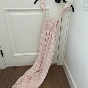 Pretty Plum Sugar Maxi Dress (light pink)